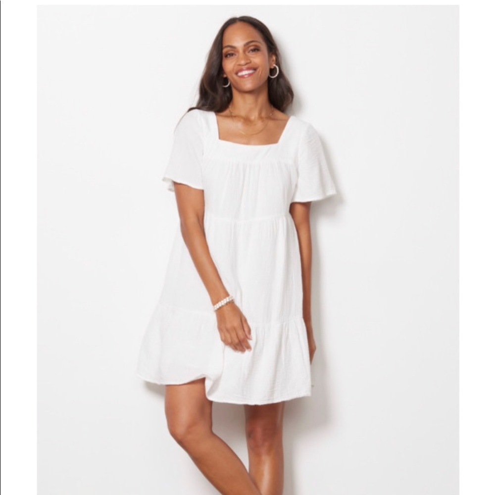 Rails Valentina Dress- White- Size Small